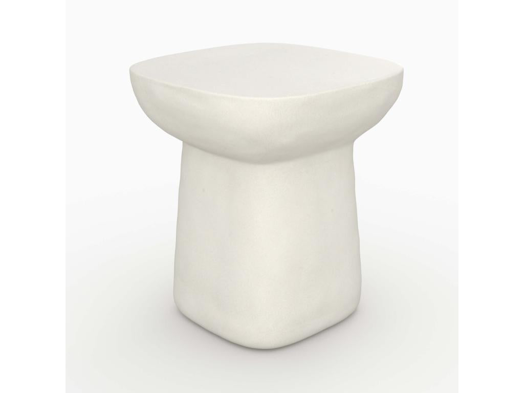 Table d'appoint blanche