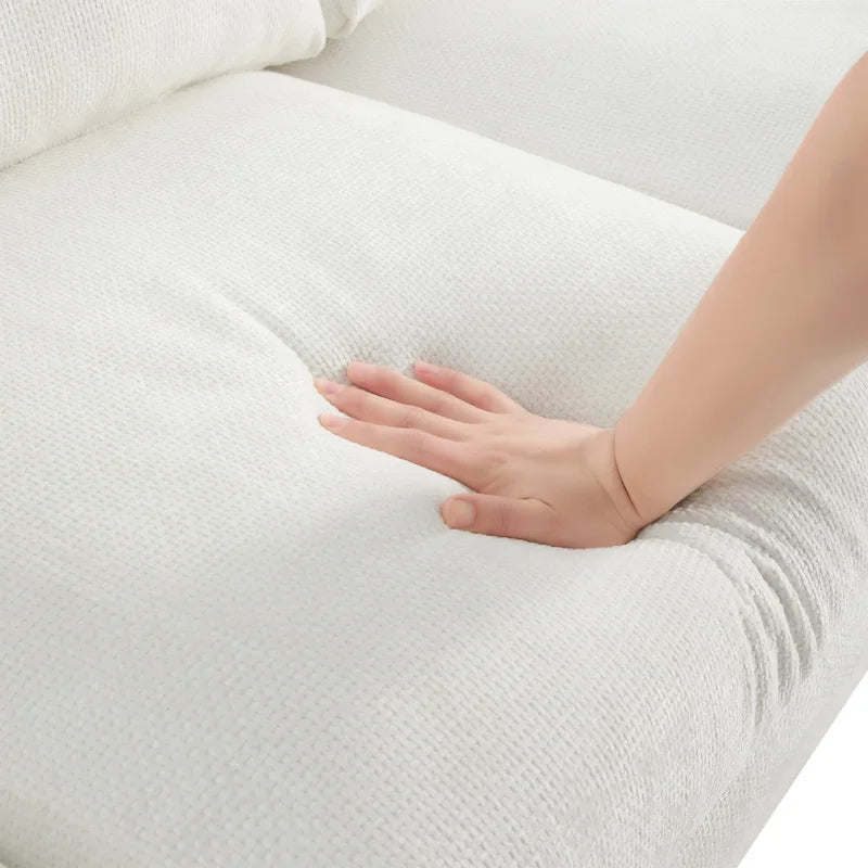 Canapé d'angle moderne Rosita en forme de L avec méridienne par GDFStudio