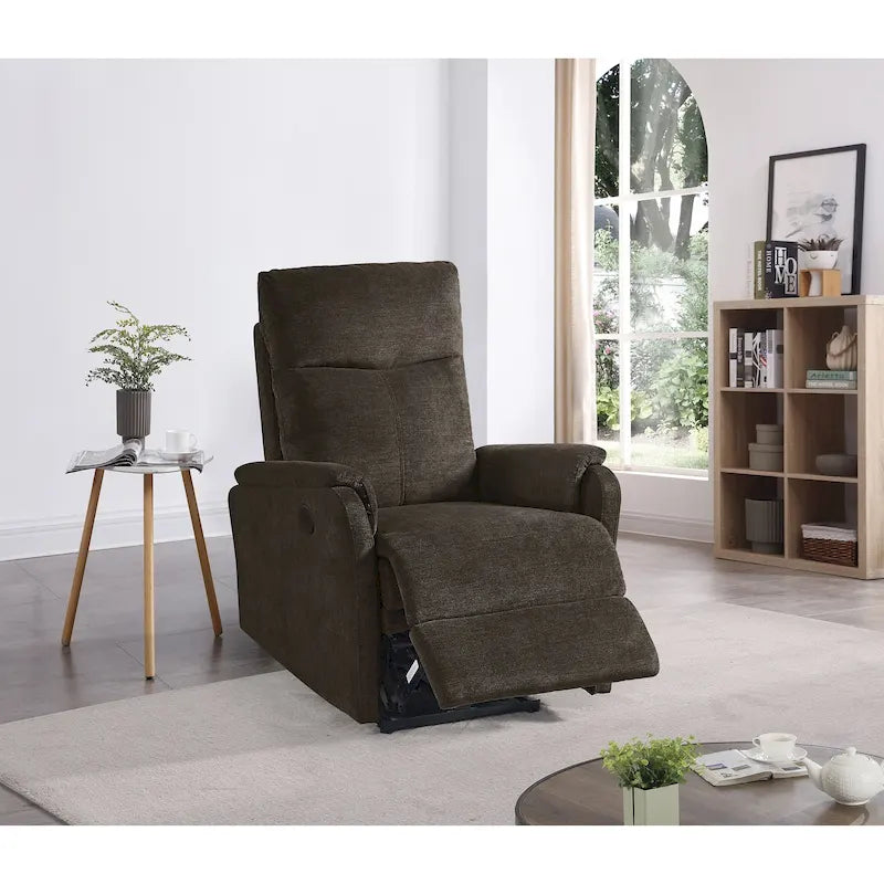 Christopher Knight Home - Fauteuil inclinable électrique Hudson avec chargeur USB