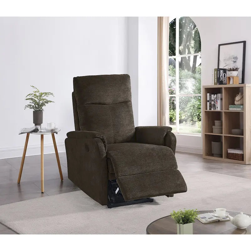 Christopher Knight Home - Fauteuil inclinable électrique Hudson avec chargeur USB