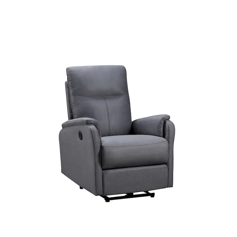Christopher Knight Home - Fauteuil inclinable électrique Hudson avec chargeur USB