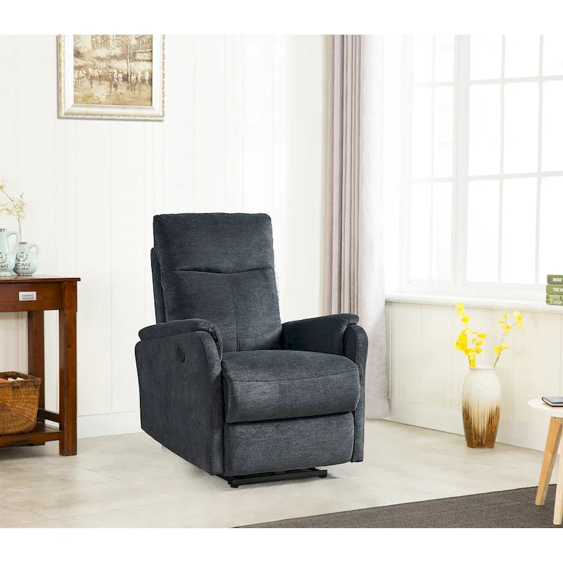 Christopher Knight Home - Fauteuil inclinable électrique Hudson avec chargeur USB