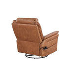 GDFStudio - Fauteuil inclinable pivotant à bascule Harrison Soft Power avec chauffage et massage, accoudoirs rembourrés, pour espaces de vie