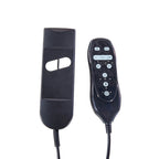 GDFStudio - Fauteuil inclinable pivotant à bascule Harrison Soft Power avec chauffage et massage, accoudoirs rembourrés, pour espaces de vie