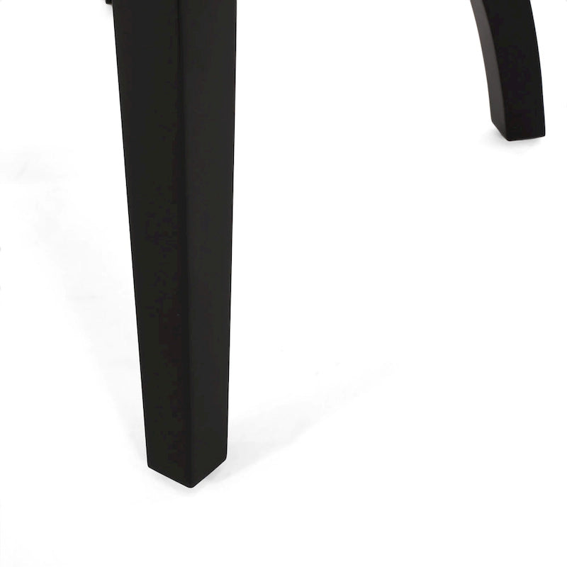 Chaises de salle à manger en bois d'hévéa recouvertes de cannage couleur groseille par Christopher Knight Home - Lot de 2