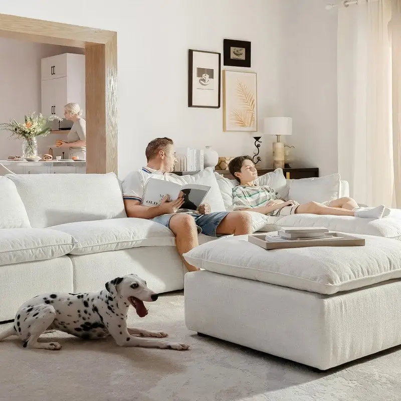 Canapés d'angle modulables Cypress pour salon
