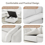 Canapés d'angle modulables Cypress pour salon