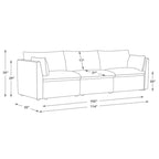 Canapés d'angle modulables Cypress pour salon