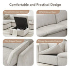 Canapés d'angle modulables Cypress pour salon