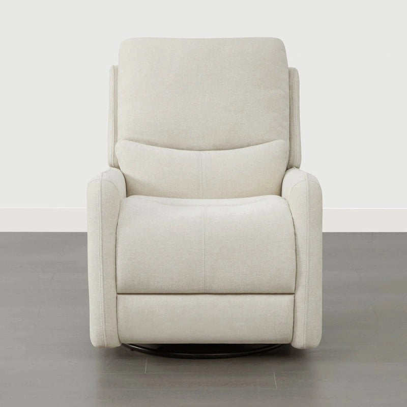 Fauteuil inclinable pivotant électrique Adalyn avec coussin lombaire