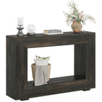 Console étroite de 119 cm avec rangement pour entrée ou salon - 120 cm L x 74 cm H x 30 cm P