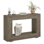 Console étroite de 119 cm avec rangement pour entrée ou salon - 120 cm L x 74 cm H x 30 cm P