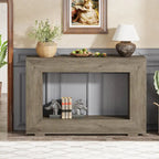 Console étroite de 119 cm avec rangement pour entrée ou salon - 120 cm L x 74 cm H x 30 cm P