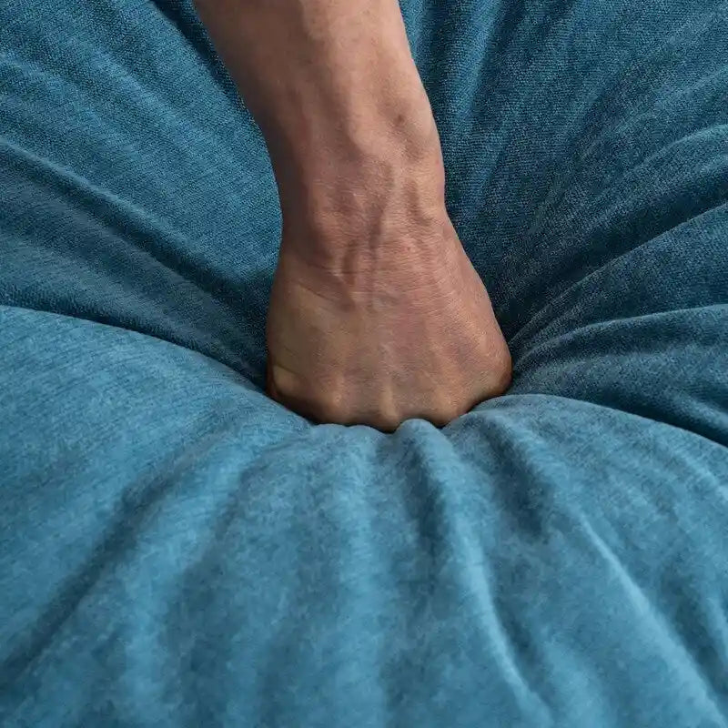 Canapé modulable convertible 2 places 69 avec pouf et rangement