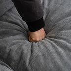 Canapé modulable convertible 2 places 69 avec pouf et rangement