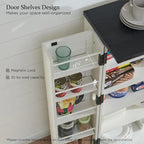 47 Garde-manger de style campagnard, armoire de rangement avec portes de grange - Non applicable