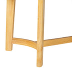 Table de salle à manger ovale Middlebrook moderne et rustique en chêne massif de 70 pouces