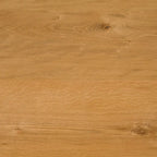 Table de salle à manger ovale Middlebrook moderne et rustique en chêne massif de 70 pouces