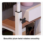 Bureau assis-debout mobile de 31,5 pouces, bureau roulant portable à hauteur réglable, petit bureau d'ordinateur, bureau mobile sur roulettes