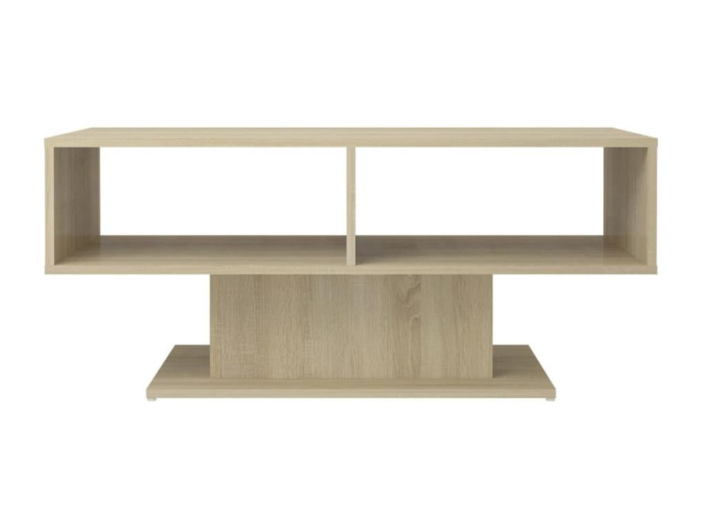 Table basse en chêne naturel, 103,5 x 50 x 44,5 cm