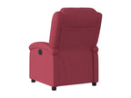 Fauteuil d'appoint en tissu rouge