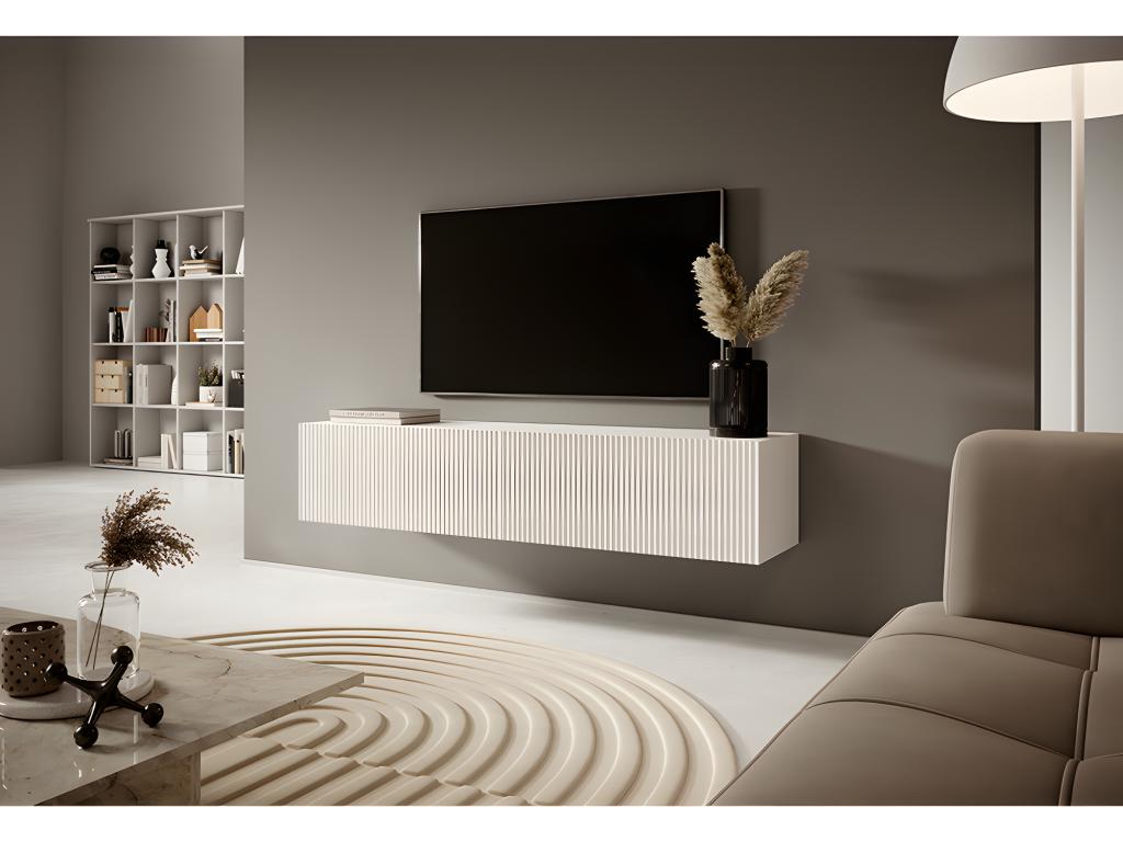 Meuble TV blanc
