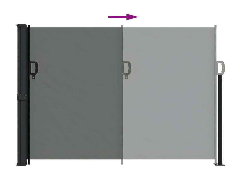 Meubles de maison anthracite, 140 x 300 cm