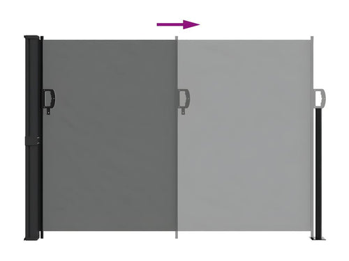 Meubles de maison anthracite, 140 x 300 cm