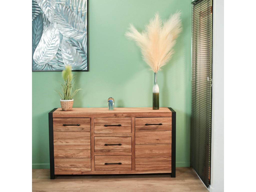 Meubles de maison en chêne beige - dlz1766580413246