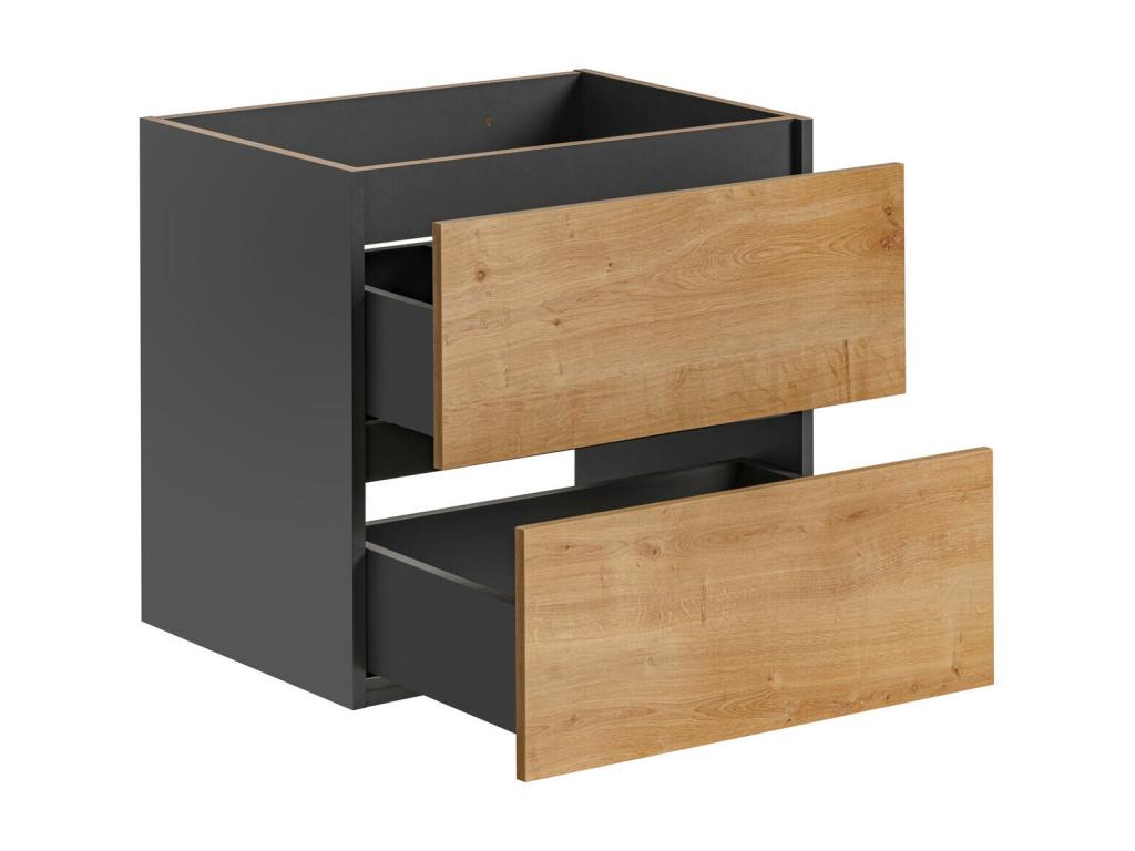 Armoire anthracite, 60 x 46 x 57 cm