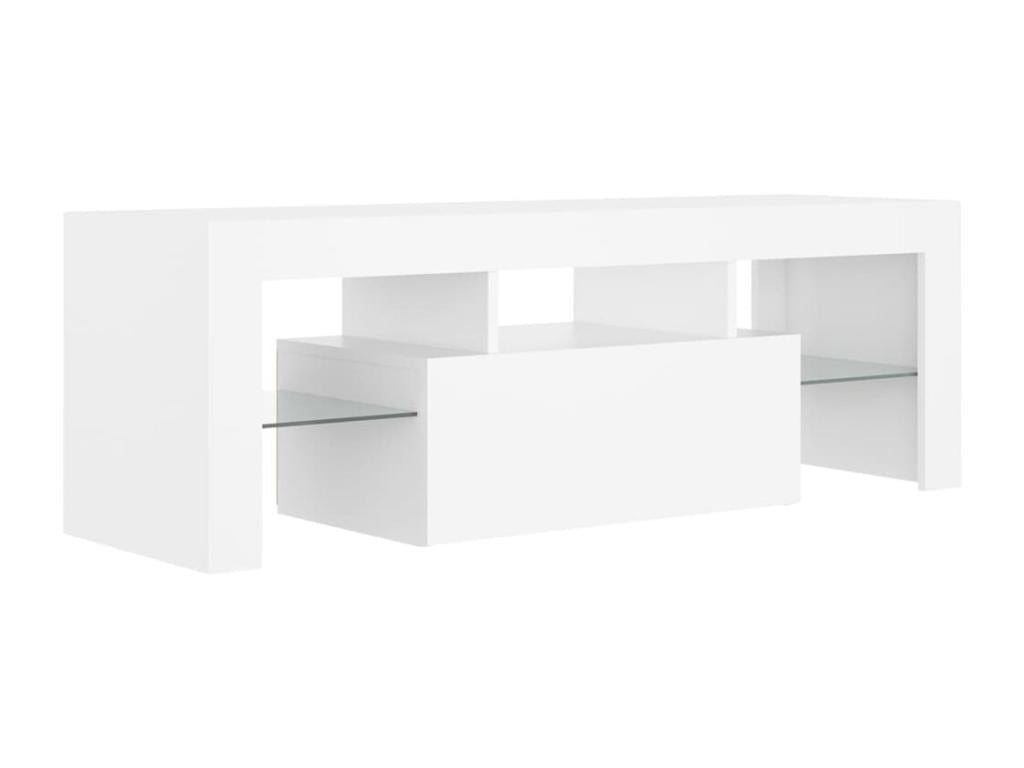 Meuble TV blanc, 120 x 35 x 40 cm