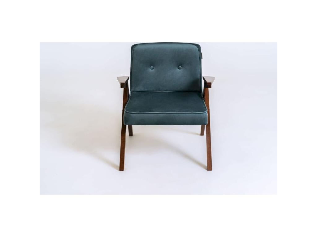 Fauteuil d'appoint bleu, 66 x 69 x 74 cm