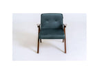 Fauteuil d'appoint bleu, 66 x 69 x 74 cm