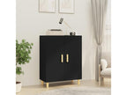 Buffet en bois d'ingénierie noir, 70 x 34 x 90 cm