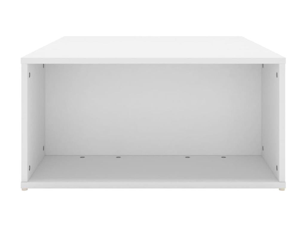 Table basse blanche, 90 x 67 x 33 cm
