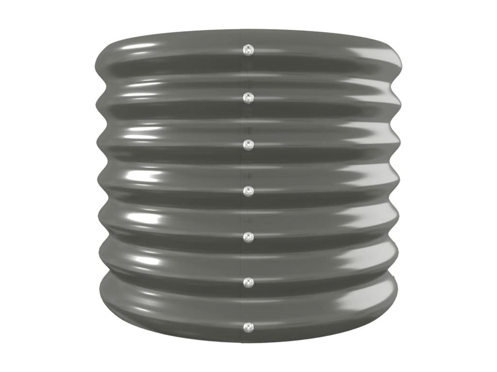 Lit gris, 332 x 40 x 36 cm