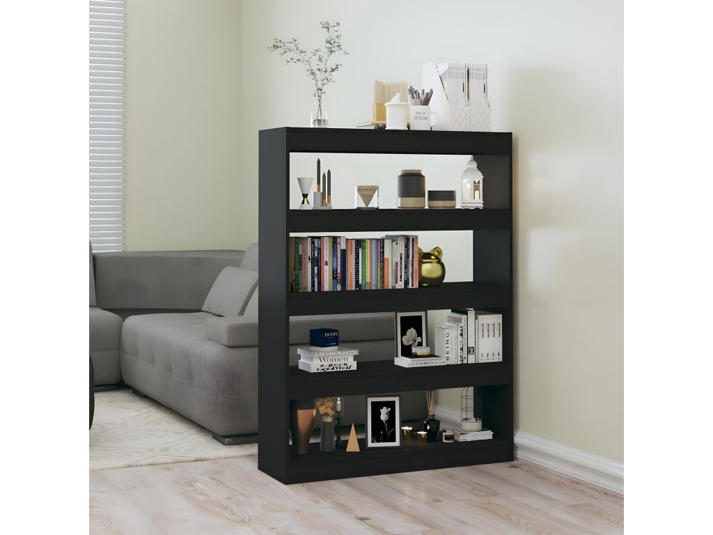 Bibliothèque noire, 100 x 30 x 135 cm