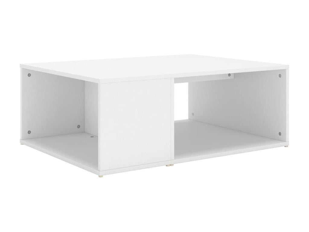 Table basse blanche, 90 x 67 x 33 cm