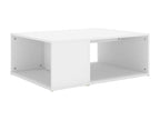 Table basse blanche, 90 x 67 x 33 cm