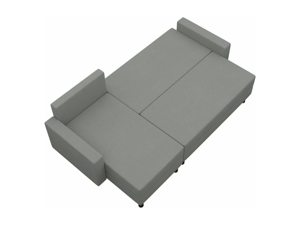 Canapé gris, 238 x 123 x 77 cm