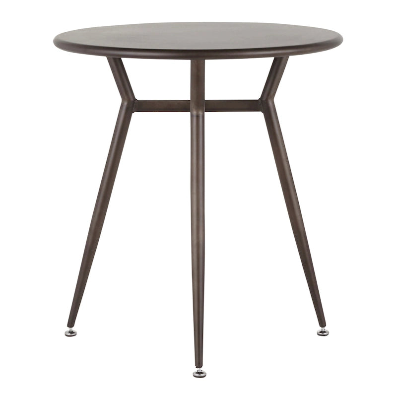 Carbon Loft Barton Industrial Round Dinette Table