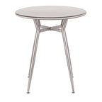 Table de salle à manger ronde industrielle Carbon Loft Barton