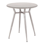 Table de salle à manger ronde industrielle Carbon Loft Barton