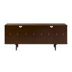 Meuble TV Middlebrook Alby 58 pouces en bois massif de style Mid-Century