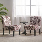 Fauteuil d'appoint Saloon contemporain en tissu (lot de 2) par Christopher Knight Home