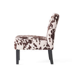 Fauteuil d'appoint Saloon contemporain en tissu (lot de 2) par Christopher Knight Home