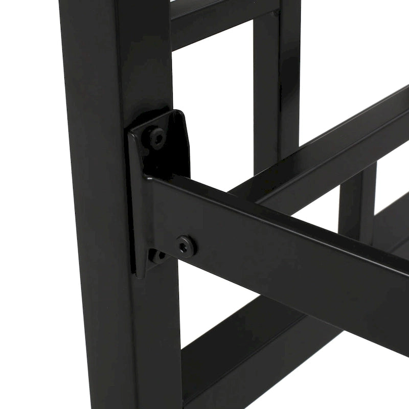 Cadre de lit plateforme moderne Claudia Iron pour lit king-size par Christopher Knight Home