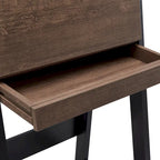 Bureau d'ordinateur compact en bois Dol Contemporary de 66 cm (26 pouces) par Furniture of America