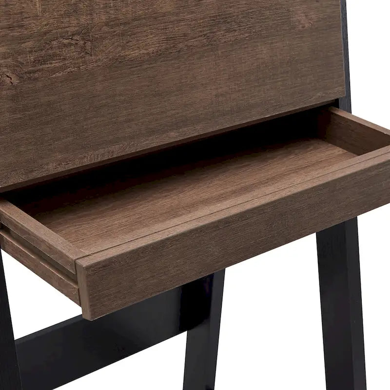 Bureau d'ordinateur compact en bois Dol Contemporary de 66 cm (26 pouces) par Furniture of America