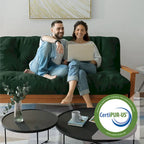 Matelas futon à 10 ressorts ensachés. Matelas seul. Sommier non inclus.